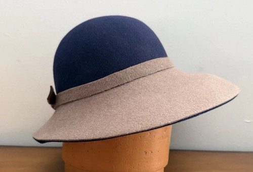 Vtg frank olive hat - vtg, brim